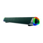 Soundbar Gamer Husky Snow, 4W, Iluminação RGB, USB, P2, Preta – HSB110PT na KaBuM!