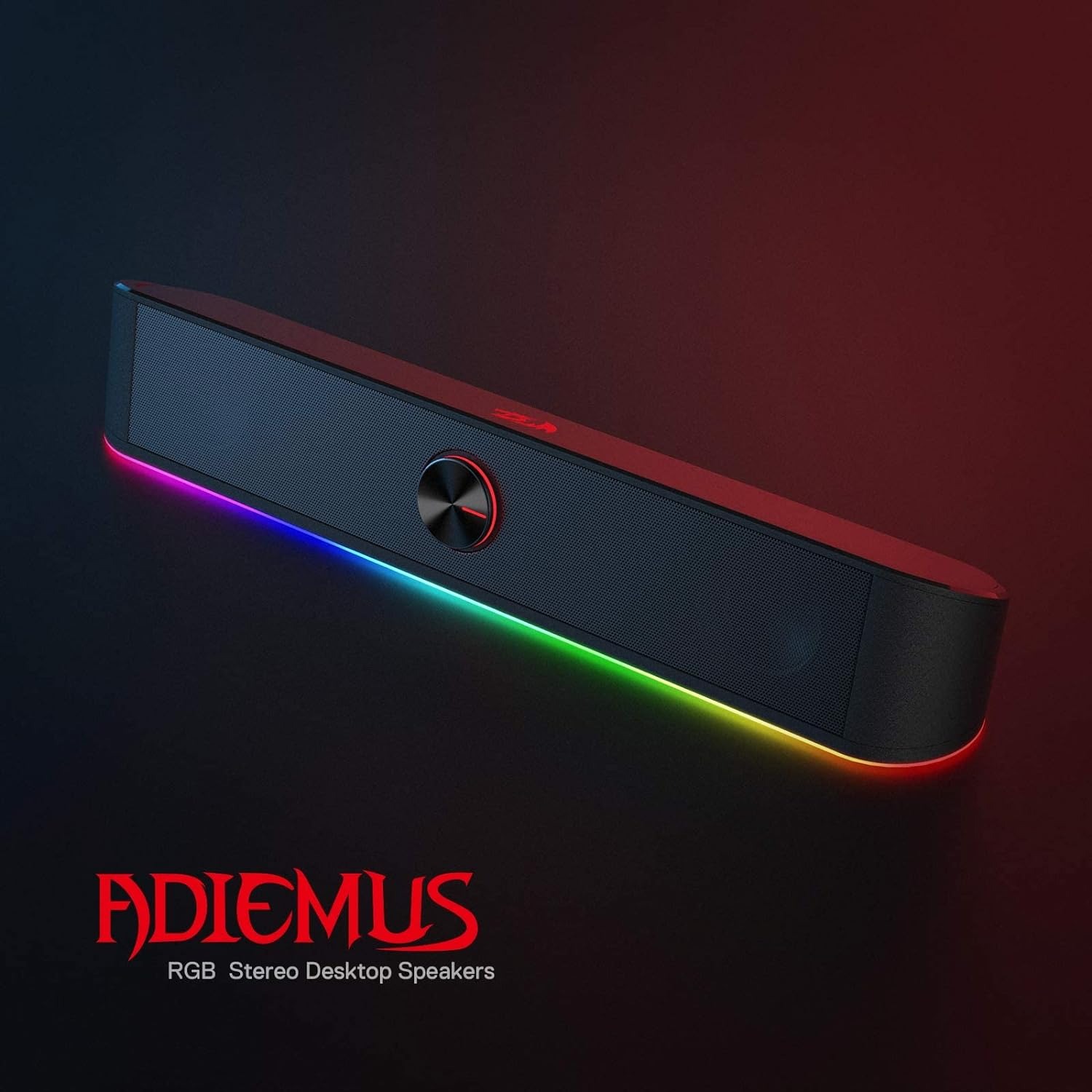 Soundbar Gamer Redragon Adiemus, 6W RMS, RGB, USB, 150Hz/20KHz, Botão Touch, Preto – GS560 na Magazine Luiza