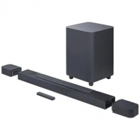 Soundbar JBL Bar 800, Bluetooth, 360W RMS, Subwoofer Sem Fio, 5.1.2 Canais - JBLBAR800PROBLKBR na KaBuM!