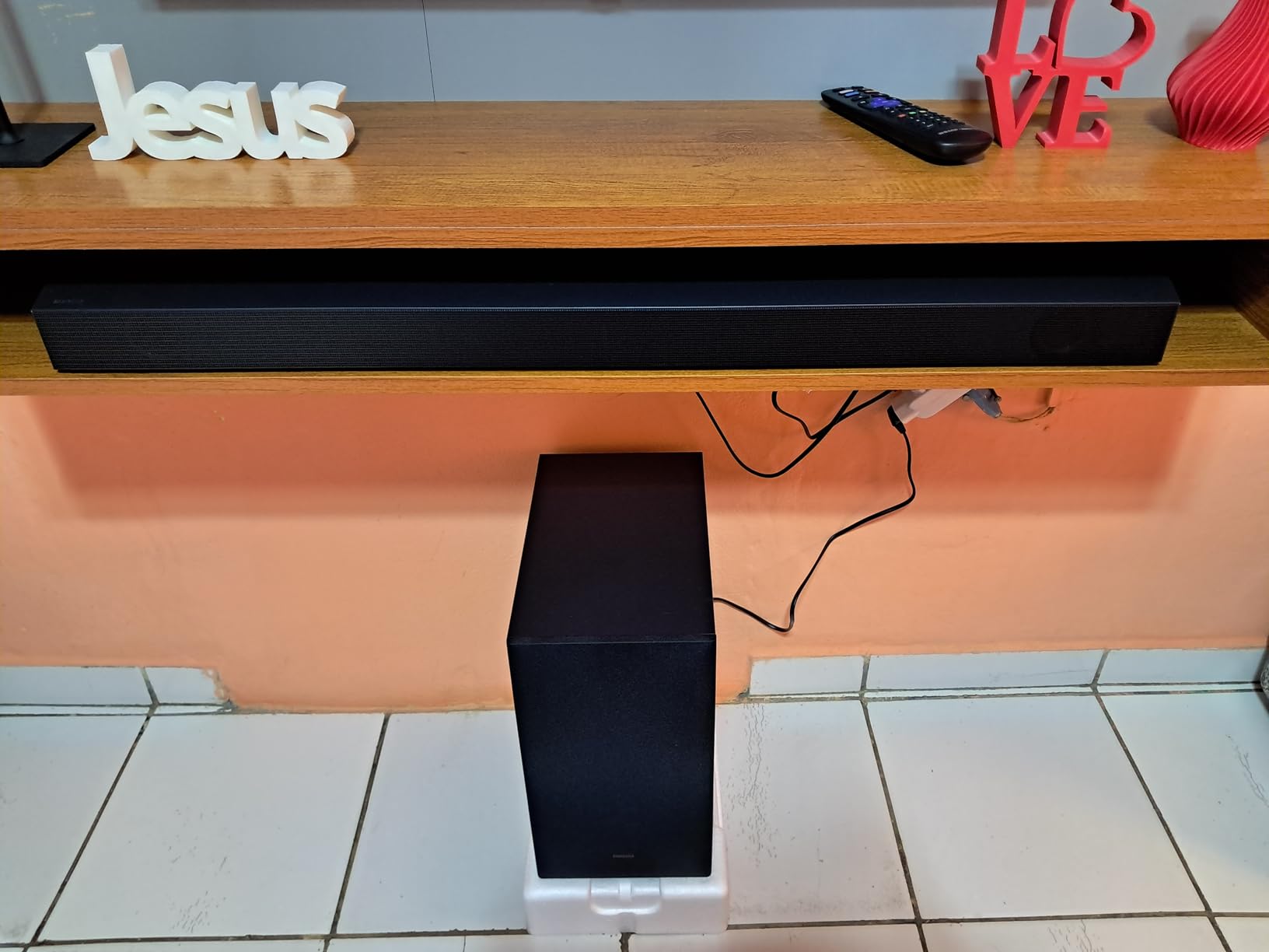 Soundbar Samsung HW-B550, com 2.1 canais, Dolby Digital na Amazon