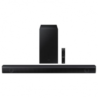 Soundbar Samsung HWB555, 2.1 Canais Wireless, Dolby Digital 2.0, Modo Game, Multiconexão Por Bluetooth na Fastshop