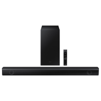 Soundbar Samsung HWB555, 2.1 Canais Wireless, Dolby Digital 2.0, Modo Game na Fastshop