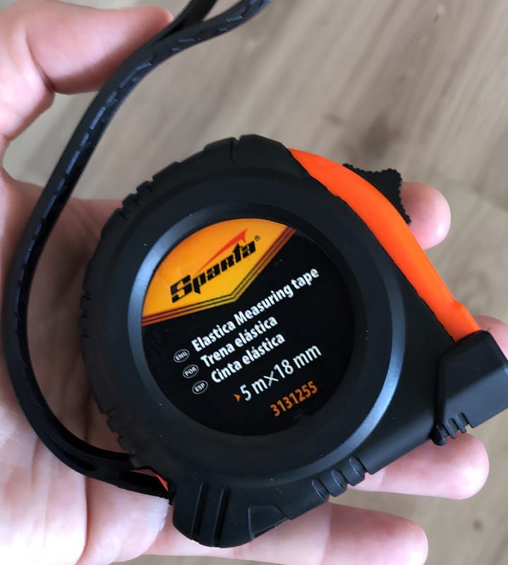Sparta Trena Curta Elástica 5 M X 18 Mm Estojo Emborrachado na Amazon