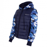Speedo Pad Camuflada, Jaqueta Feminino, Azul (Eclipse), GG na Amazon