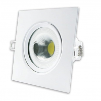 Spot Supimpa LED, Quadrado, Luz Amarela 3000K, 5W, Bivolt, Avant, Branca na Amazon