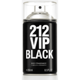 Spray Corporal Masculino Carolina Herrera  212 Vip Men Black - 250ml na Amaro