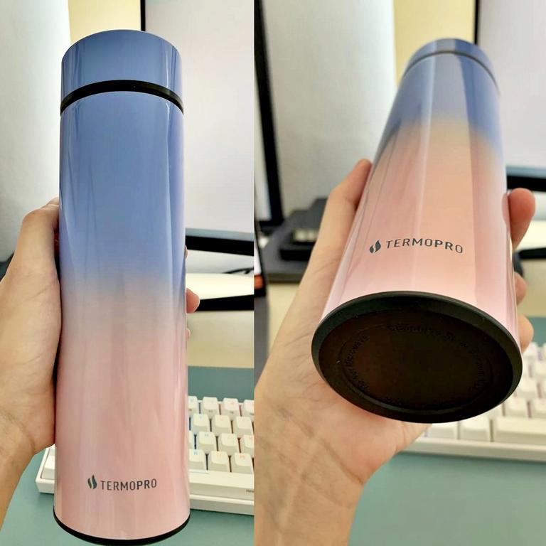 Squeeze Térmico Inox Tie-Dye 500ml Termopro na Amazon
