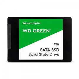 SSD WD Green 2TB Sata III Leitura 545MBs e Gravação 460MBs WDS200T2G0A na Terabyte Shop