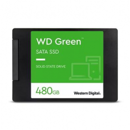 SSD WD Green 480GB SATA Leitura 545MB/s Gravação 430MB/s - WDS480G3G0A na KaBuM!