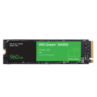 SSD WD Green PC SN350 960GB PCIe NVMe Leitura: 2400MB/s Escrita: 1900MB/s - WDS960G2G0C na KaBuM!
