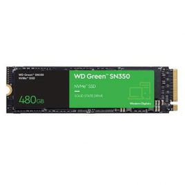 SSD WD Green SN350 480GB M.2 2280 NVMe - WDS480G2G0C na KaBuM!