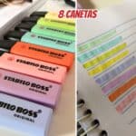 Stabilo Boss Pastel Marcador de Texto, Estojo com 8 Unidades, Multicor na Amazon