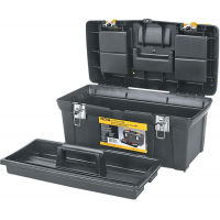 STANLEY Caixa Organizadora 19 Polegadas Com Fechos Metálicos, Suporta 100kgs, Modelo 19-013 na Amazon