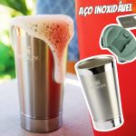 Stanley Copo Térmico de Cerveja com Tampa Stainless Steel | 473ml na Amazon