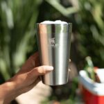 Stanley Copo Térmico de Cerveja sem tampa Stainless Steel | 473ml na Amazon