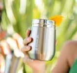 Stanley - Copo Térmico Everyday, 296ml, para Bebidas Quentes e Frias com Tampa, Stainless Steel na Amazon