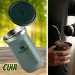 Stanley Cuia Térmica Hammertone Green | 200ml na Amazon