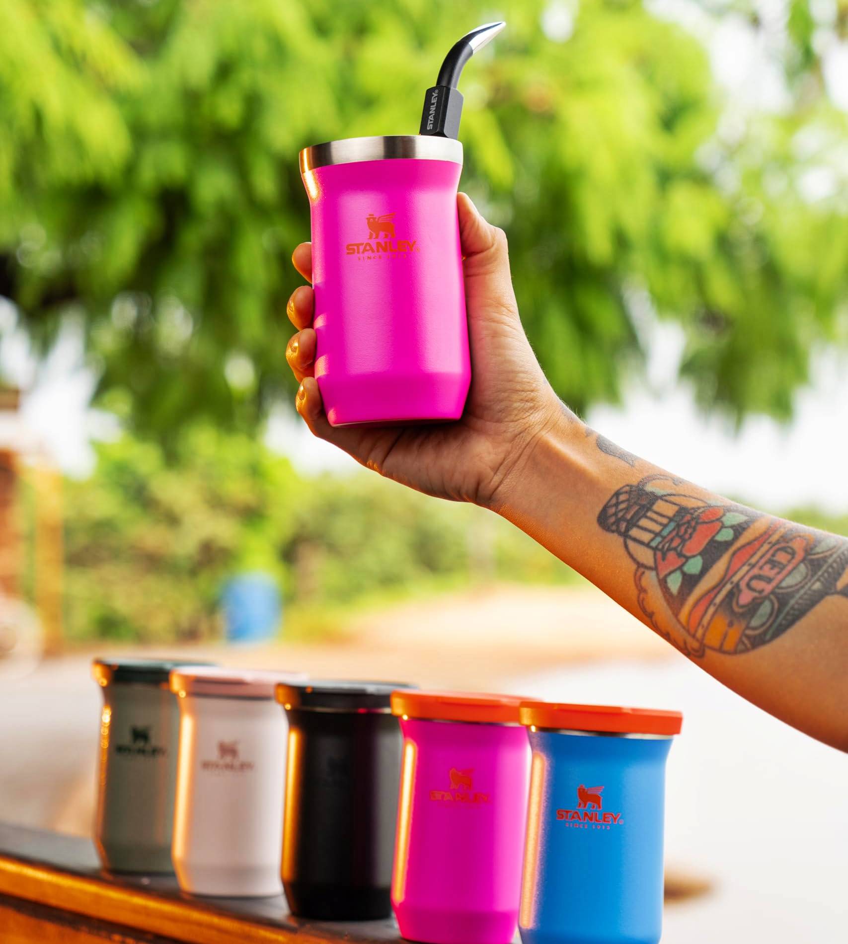 Stanley – Cuia Térmica para Mate, 200ml, Mantém as Bebidas Quentes, Aço Inoxidável, Lavável na Máquina de Lavar Louça, Vivid Violet na Amazon