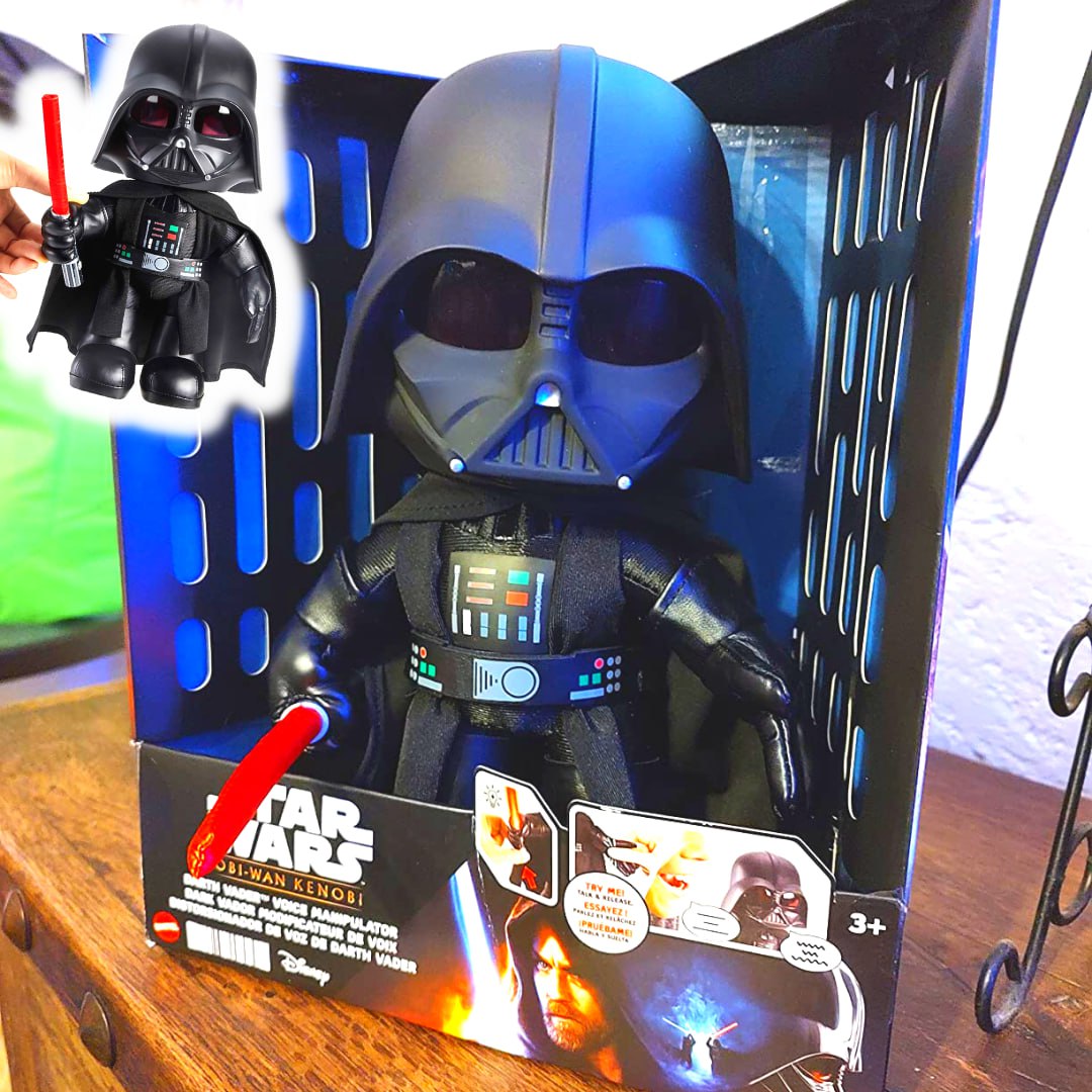 Star Wars Pelúcia Brinquedo de pelúcia Darth Vader com Sons, Modelo: HJW21, Cor: Multicolorido na Amazon