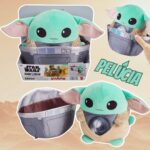 Star Wars, Pelúcia Grogu no Carrinho de Bebê, 17 cm de Altura, Inspirado na série Star Wars: The Mandalorian, Mattel na Amazon