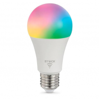 Steck, Lâmpada Inteligente 12W, RGBW Wi-Fi, Bivolt na Amazon