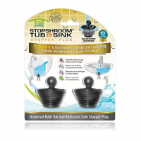 Stopshroom Pacote Com 2 Tampas Universais Para Ralo De Pia De Banheira E Banheiro na Amazon