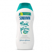 Sundown Protetor Solar Corpo E Rosto Praia E Piscina FPS 50, 200ml na Amazon
