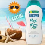 Sundown Protetor Solar Corpo e Rosto Praia e Piscina FPS 50, 350ml na Amazon