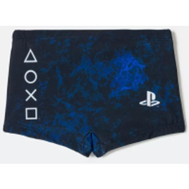 Sunga Infantil Tie Dye Com Estampa Playstation na Lojas Renner