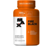 Suplemento alimentar de cafeína Fire Black Max Titanium (60 Caps) na Amazon