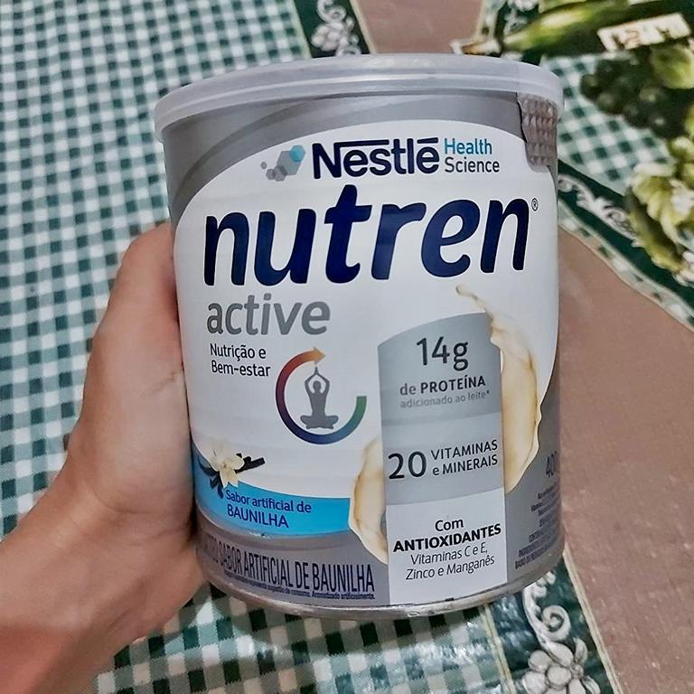 Suplemento Alimentar, Nutren Active, Baunilha, 400g na Amazon