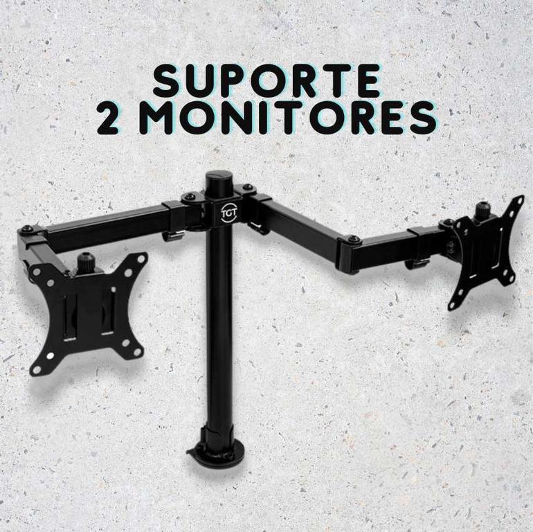 Suporte Articulado Para 2 Monitores Tgt Tms 180, 13 Pol. a 32 Pol, Preto, Tgt-tms180-bl01 na Amazon