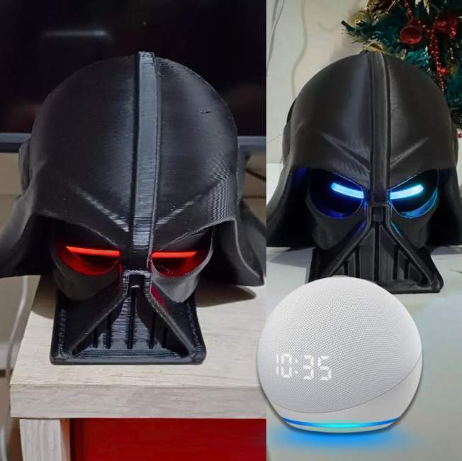 Suporte Base para Alexa Compatível com Echo Dot 4º e 5º Geração (Modelo 3 – Geek DV) na Amazon