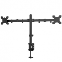 Suporte De Mesa Articulado Bluecase BSMT02-1, Para 2 Monitores, Até 32'' na Terabyte Shop