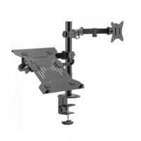 Suporte De Mesa Fortrek, Articulado, Para Monitor E Notebook, FK485S na Terabyte Shop