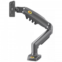 Suporte De Mesa North Bayou F80, Articulado, Com Pistão, Para Monitores 17 Até 30 Pol, Preto na Terabyte Shop