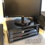 Suporte de Monitor 3 Gavetas, Mdf – Souza & Cia na Amazon
