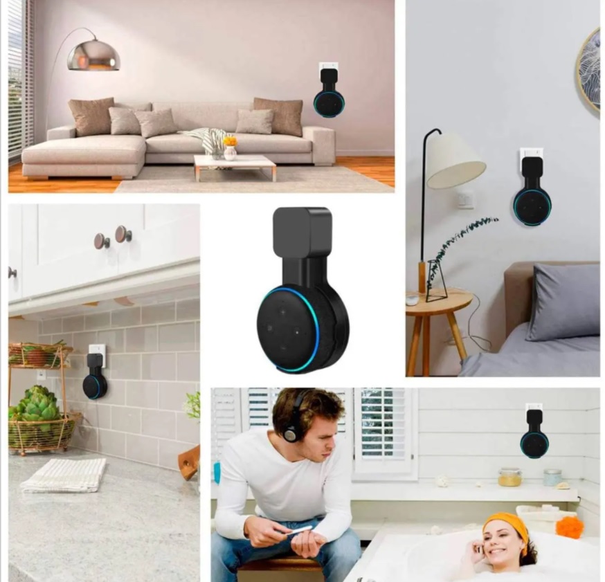 Suporte Echo Dot 3a Geração Preto WB na Amazon