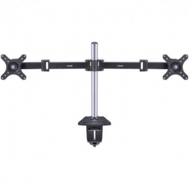 Suporte para 2 Monitores Vinik Vesa 13 a 30 100X100 Ajustável Preto - S2M310D na KaBuM!