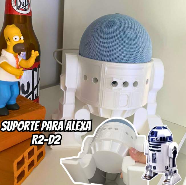 Suporte Para Alexa Echo Dot 5 De Mesa – R2-D2 Star Wars na Amazon