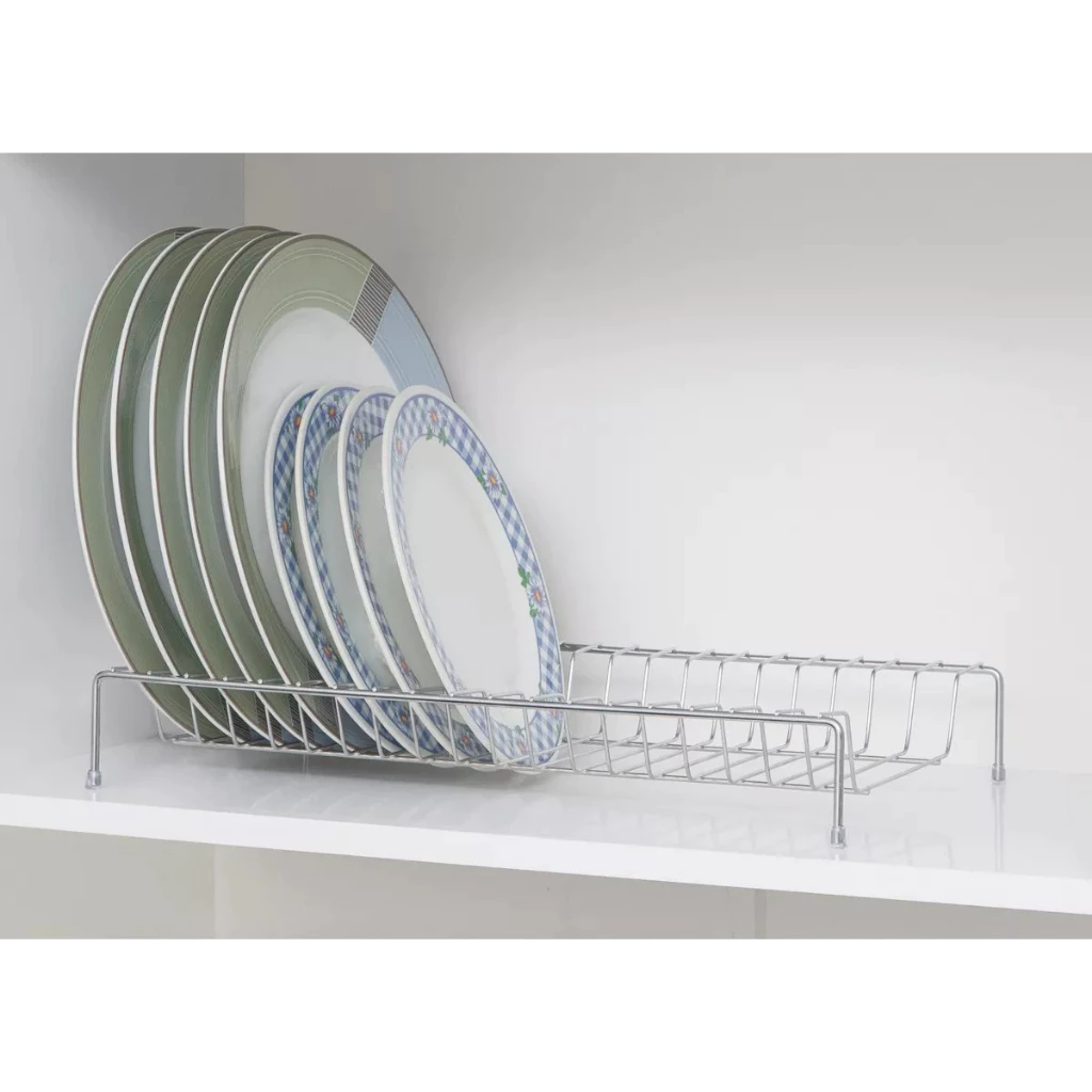 Suporte Para Pratos Armário Organizador De 18 Pratos Aramado na Shopee