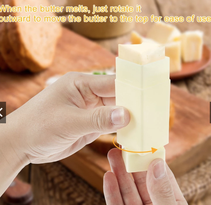 Suporte Rotatório De Manteiga De Plástico Com Tampa/Recipiente Para/Bastões na Shopee