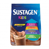 Sustagen Kids Complemento Alimentar Chocolate Sachê 190G na Amazon