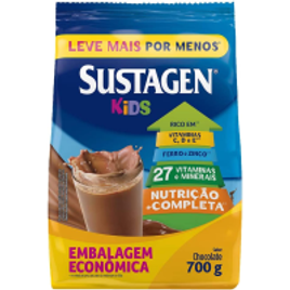 Sustagen Kids Complemento Alimentar Chocolate Sachê 700g na Amazon