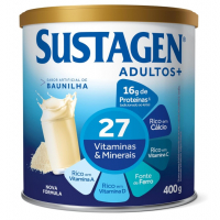 Sustagen N&E Complemento Alimentar Sustagen Adultos+ Sabor Baunilha - Lata 400G na Amazon