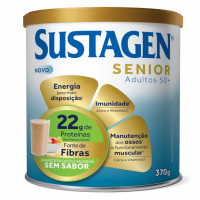 Sustagen Senior Complemento Alimentar 50+ Sem Sabor Lata 370g na Amazon