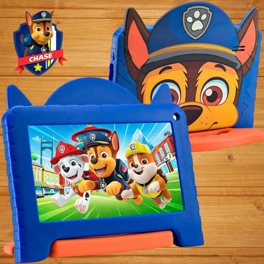 Tablet Multilaser Patrulha Canina Chase Wi Fi Tela 7 Pol. 32GB Quad Core – NB376 na Amazon
