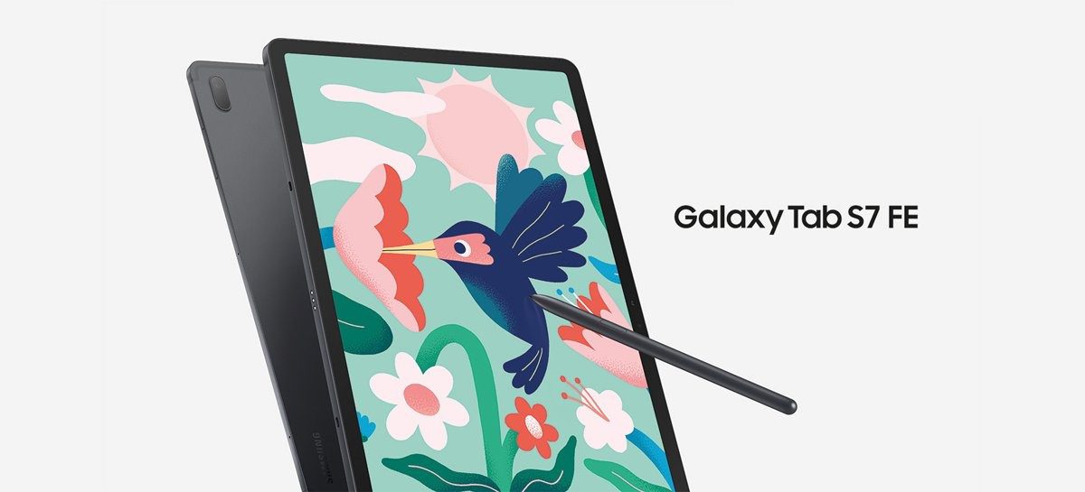 Tablet Samsung Galaxy S7 FE SM-T735NZKQZTO 128GB Tela imersiva 12.4" Preto na Carrefour