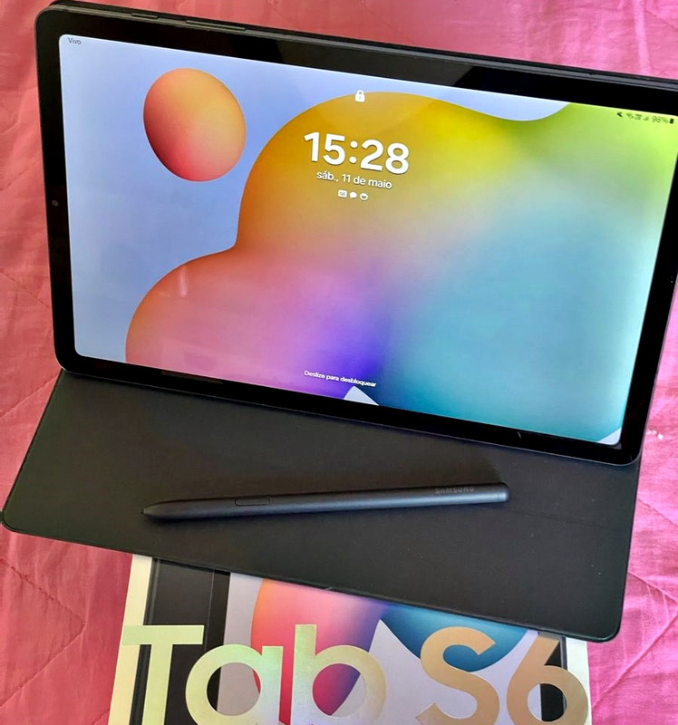 Tablet Samsung Galaxy Tab S6 Lite (2024), 64GB, 4GB RAM, Tela Imersiva de 10.4′, Câmera Traseira 8MP, Câmera frontal de 5MP, Wifi, Android 14 na Amazon