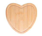 Tábua de Bambu Heart 17cm x 16,5cm x 1cm – LYOR na Amazon